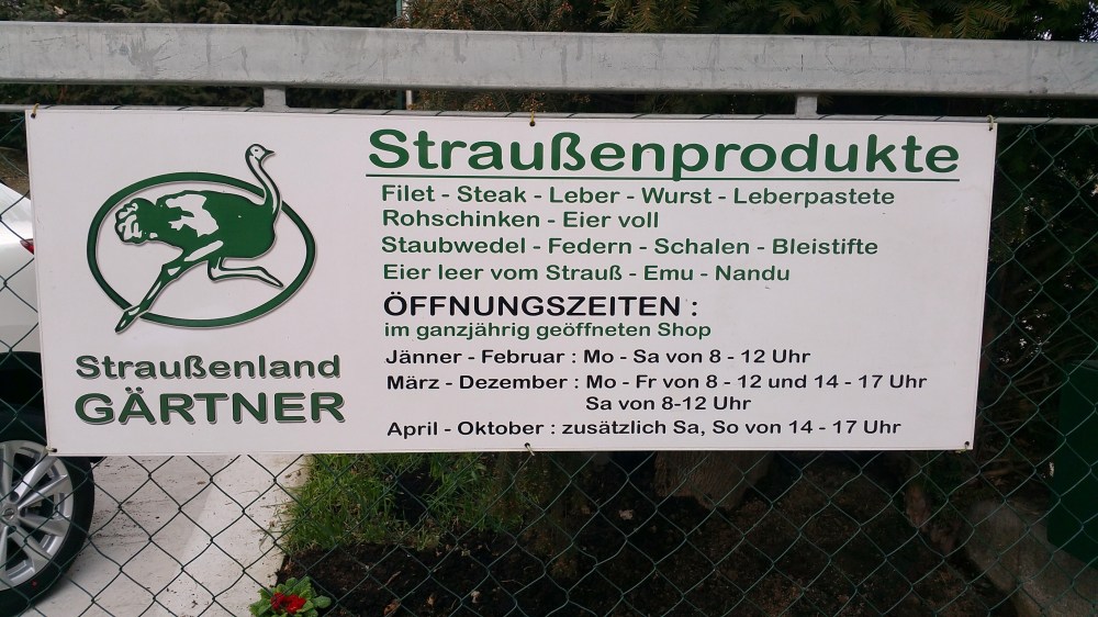 Straussenfleisch