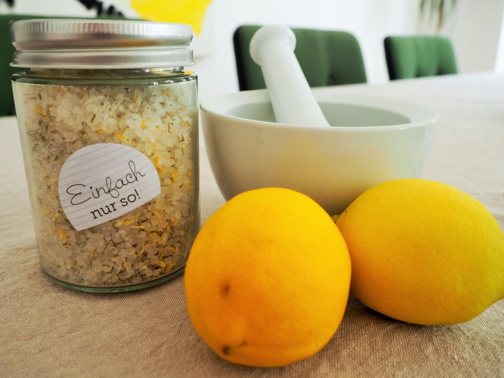 Rosmarin-Zitronen-Salz